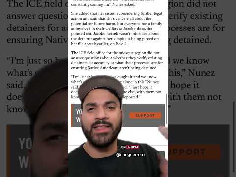 ICE Deporting Native Americans?!? #duet #ice #immigration #nativeamerican #deport #thugs #maga #pigs