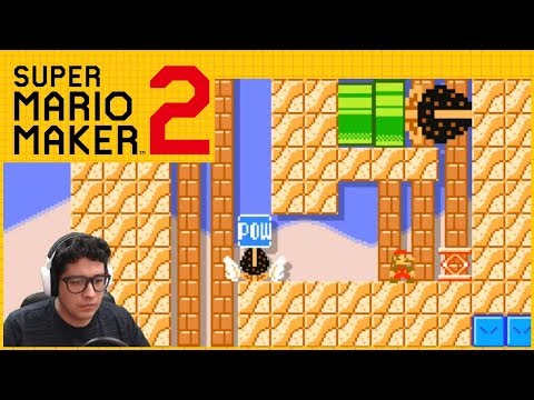 Yugehitbucks Desert - Super Mario Maker 2 SMB Desert level!