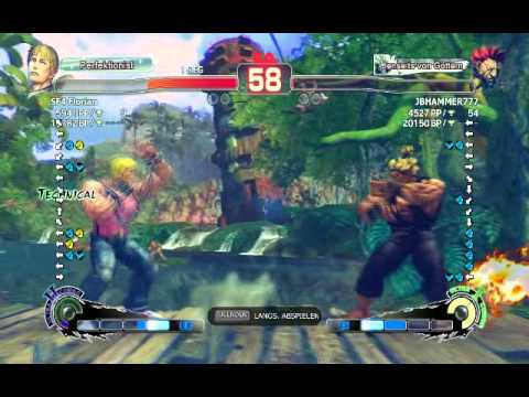 JBHAMMER777 (Akuma) vs OST FLorian (Cody) SSf4 Ae Endless Matches