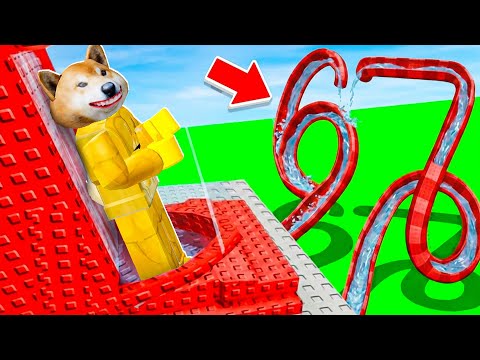 HO COSTRUITO IL PARCO ACQUATICO PIÙ ILLEGALE E PERICOLOSO DEL MONDO SU ROBLOX!