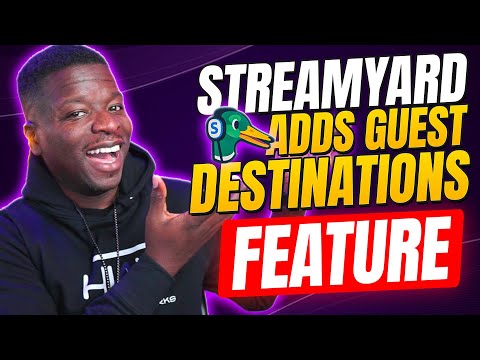 Increase your Live Show Reach with Guest Destinations from StreamYard