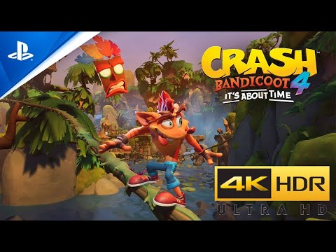 Crash Bandicoot 4: It's About Time (PS5) 4K 60FPS HDR Gameplay