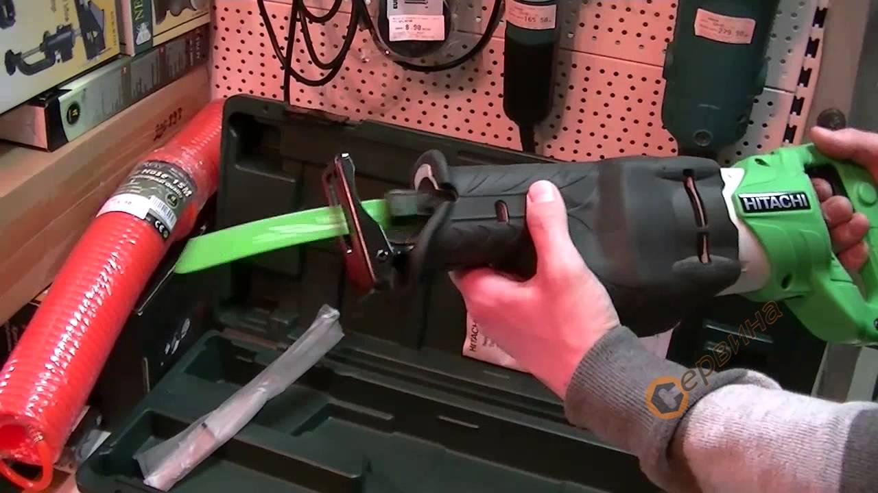 Ножовка Hitachi CR13V2  1010Вт 0-2800ход/мин ход пилы 29мм в кейсе