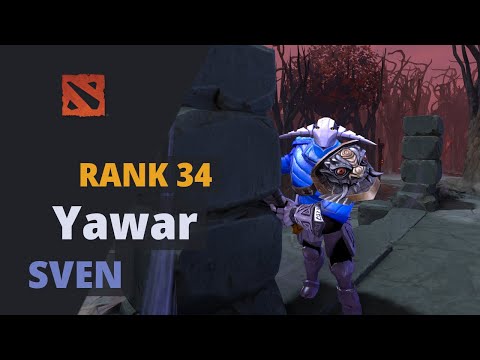 Yawar (Rank 34) plays Sven Dota 2 Full Game