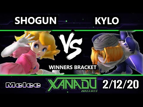 S@X 341 Winners Round 2 - Shogun (Peach) Vs. Kylo (Sheik) Smash Melee - SSBM
