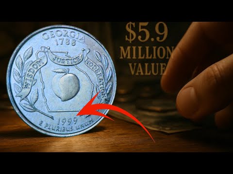 1999 Georgia Quarter Worth $10,000? Here's What To Look For ( See The Value Of All Georgia Quarter)