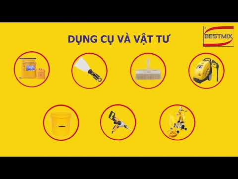 BestSeal AC407   Hướng dẫn thi công chống thấm nhà vệ sinh