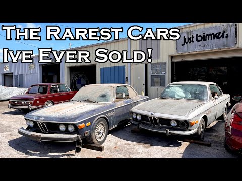 We Saved Two BMW E9's and A 2002 tii From a Dusty Grave!