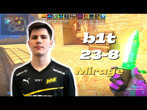 【CS2 POV】b1t w/electronic/Boombl4/Hobbit/nipl (mirage) | FACEIT Ranked | Nov 23, 2023