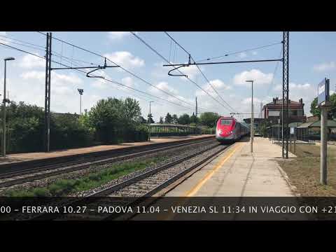 TI FR 9406 ETR 500 N°53 NAPOLI C.LE 06.09-ROMA T.NI-07.20-VENEZIA S.L.11:34 AD ABANO 06.06.20 11.18