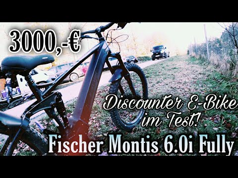10 Meter Road Gap mit einem Discounter E-Bike?? | FISCHER MONTIS 6.0i Fully im Test