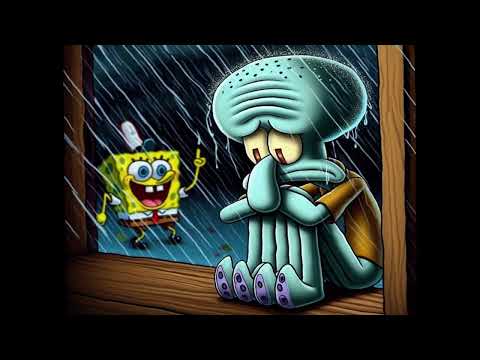 Squidward Sings a rock song about his suffers being with SpongeBob | Ai Music