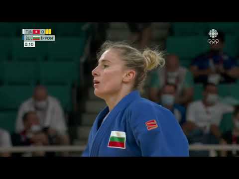 Women's Judo Osaekomi Pin - Tunisian runs out of gas vs Bulgarian