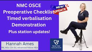 NMC OSCE Timed Verbalisation Preoperative Checklists