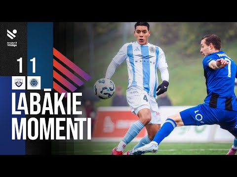 35. kārta: FK Grobiņa 1:1 Riga FC (Labākie momenti)