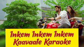 Inkem Inkem Inkem Kaavaale Karaoke | With Lyrics | Geetha Govindam | Gopi Sundar | HD 1080P