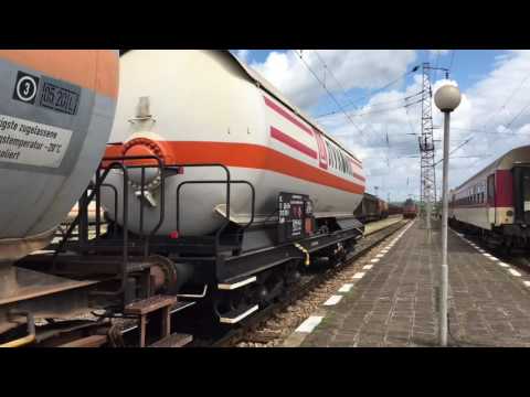 (HD) Shunting Trains at Ruse Station, Bulgaria - 16/5/16