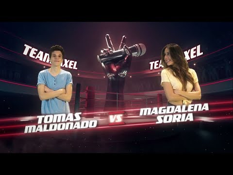 ¡Axel y Becky G preparan a Tomás y Magdalena para la batalla! - La Voz Argentina 2018