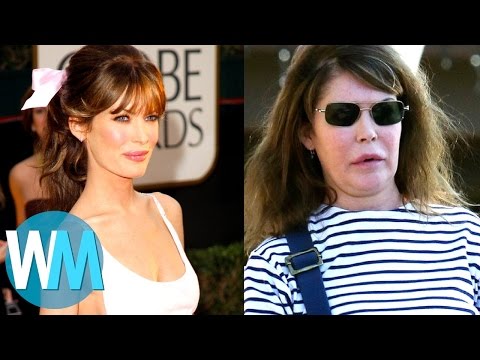 Top 10 Celebrities with TERRIBLE Plastic Surgery