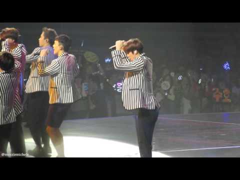 160110 EXO’luXion in Singapore Intro Dubstep+Growl (Sehun focus)