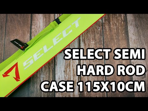 Жорсткий чохол для вудилищ Select Semi Hard Rod Case 115x10cm, колір: світло-зелений