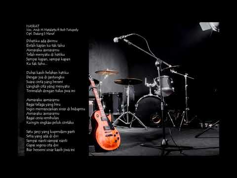 Hasrat - Andi M Matalatta ft Bob Tutupoly Tembang kenangan HQ