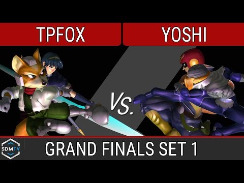 SDSU Biweekly 50 - TpFox (Fox/Marth) vs. Yoshi (Sheik/Falcon) - SSBM Grand Finals - Smash Melee
