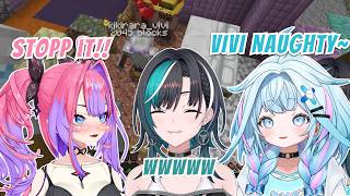 Chihaya and Suu Tease Vivi for Thinking Naughty【 Chihaya |  Su | Vivi 】