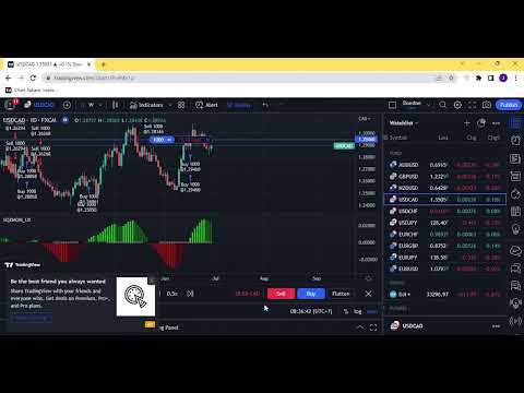 A year trading forex USDCAD with Squeeze Momentum Indicator 46% Success Rate