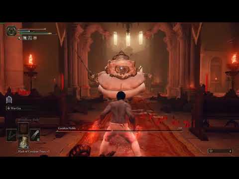 Level 1 Gigachad vs Godskin Noble (No Damage)