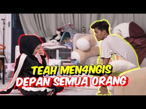TEAH MEN4NGIS  DEPAN SEMUA ORANG - SIAPA YANG BUAT !