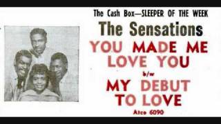 The Sensations Featuring Yvonne Mills - You Made Me Love You (1957)