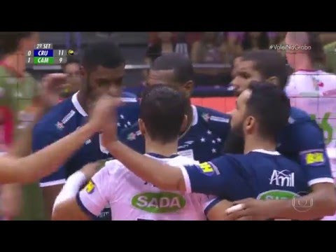 CRUZEIRO 3 x 1 Campinas - Melhores Momentos (Final da Superliga 15/16)