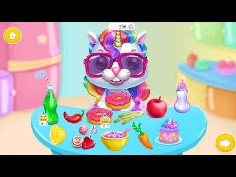 Fun New Born Baby Pony Care Kids Game - My Baby Unicorn - Play Christmas Animal Dress Up Makeover