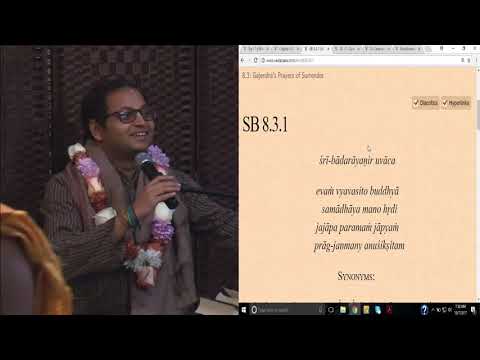 Gajendra's Prayers of Surrender by HG Koladwipa Prana Prabhu, 10--07-17