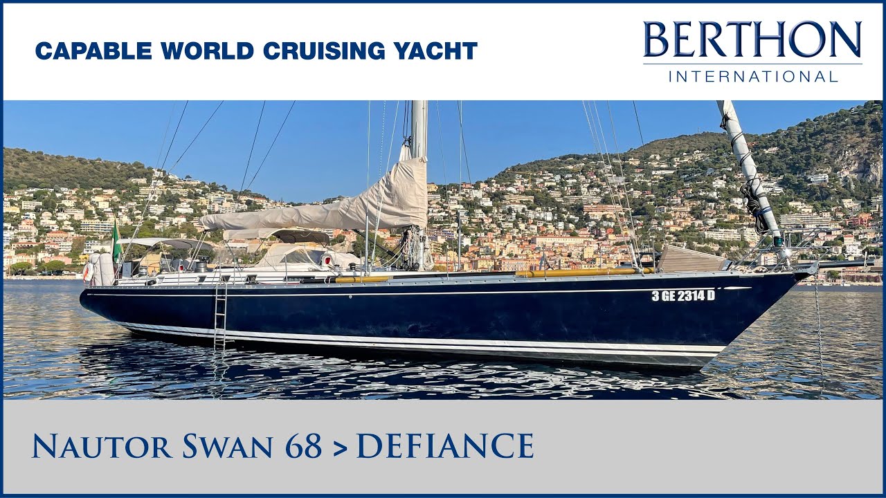 Nautor Swan 68 “DEFIANCE” Yacht for Sale | Capable World Cruising Yacht | Tour with Simon Turner