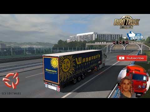 Euro Truck Simulator 2 (1.35) Delivery in Central Germany MAN TGX e6 by SCS + DLC's & Mods