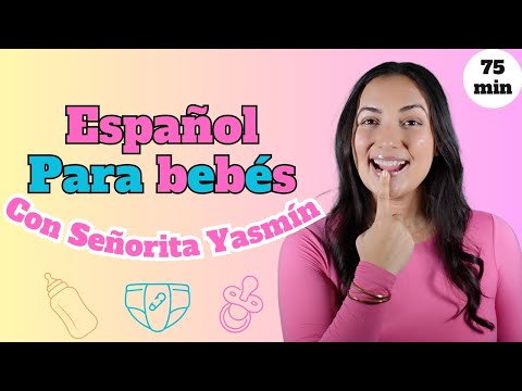 Spanish baby learning - Español para bebés - Señorita Yasmín - Songs, signing, rhyming and counting!