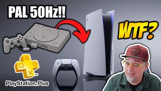 WHAT IS SONY DOING? NEW PlayStation Plus PS1 Games Are PAL 50Hz Versions Instead Of NTSC?