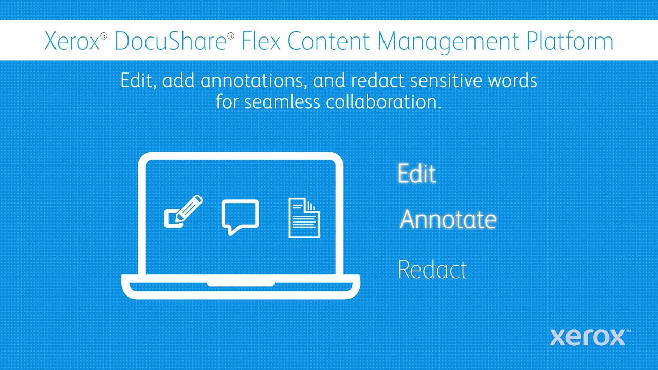 Xerox DocuShare Flex: Work Within Reach YouTube Видео