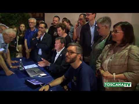 2018-06-11 POGGIO A CAIANO - FRANCESCO PUGGELLI (PD) È IL NUOVO SINDACO CON 59.3%