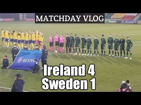 #IRLU21 | IRELAND 4-1 SWEDEN | Matchday Vlog