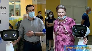 Ռոբին ռոբոտը հյուրընկալվել է Նորքի տուն-ինտերնատի բնակիչներին