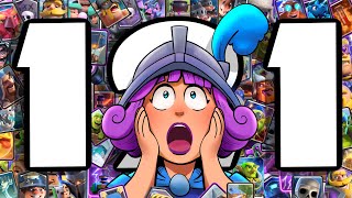 Video Ends When I Win With ALL 121 Cards in Clash Royale - Deck Guide by JuicyJ