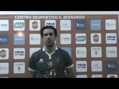 Flash Interview São Bernardo - Juve Lis : João Vilar