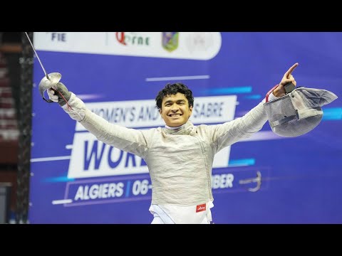 FINAL 2025 Algiers World Cup |Colin Heathcock v Fares Ferjani | Men’s Sabre Fencing