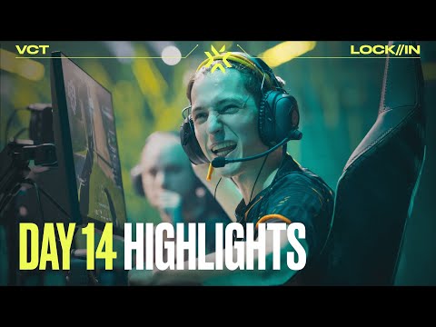 FNATIC SWEEPS IN THE SEMIFINALS - FNATIC & NAVI Highlights | Day 14 | VCT LOCK//IN