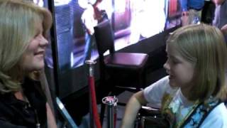 CMA Fest - Emily Brooke Singing Fearless to Taylor Swift&#39;s Mom, Andrea Swift