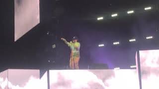 Russ performing “Begging You” live at Staples Center