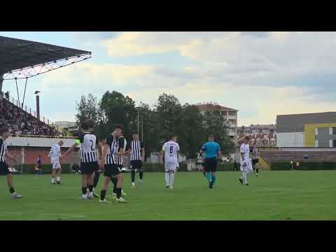 Neki od golova sa meča omladinaca - Radnički Pirot - Partizan Beograd, 28.05.2025.